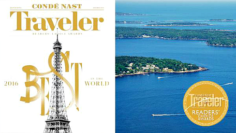 Conde Nast Best in the World #13 New England | PenBay Pilot